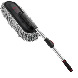 C.Herry Car Duster, Extendable Long Handle Microfiber Exterior Scratch Free Car Cleaning Tool
