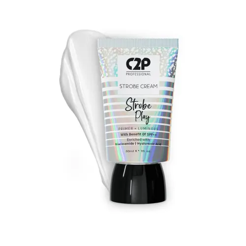 Image of C2P Pro Strobe Cream for Face - Silver 30g