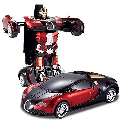 Image of Cable World Plastic Battery Operated Converting Car