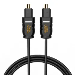 CableCreation 3FT Optical Audio Cable – Toslink SPDIF