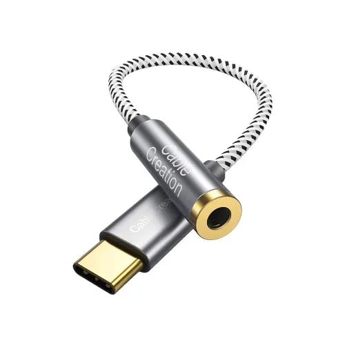 Image of CableCreation USB C to 3.5mm Audio Adapter