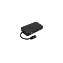 CableDeconn 4-in-1 USB-C to HDMI/VGA/DP/DVI Adapter
