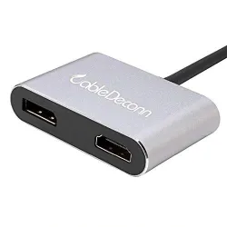 Cabledeconn Type-C to 4K HDMI/DP Converter