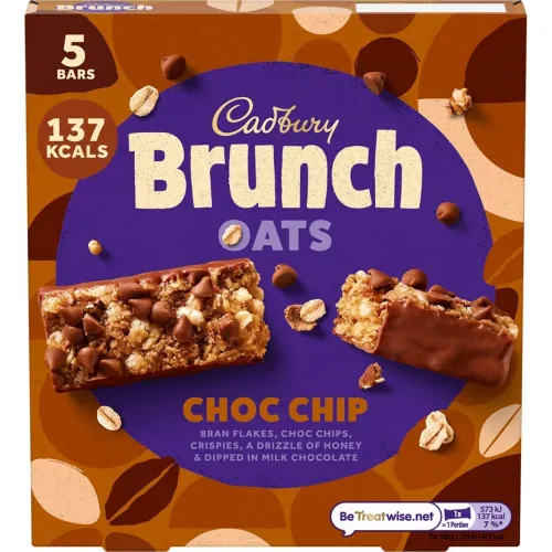 Image of Cadbury Brunch Bar Choc Chip - 6 Bars