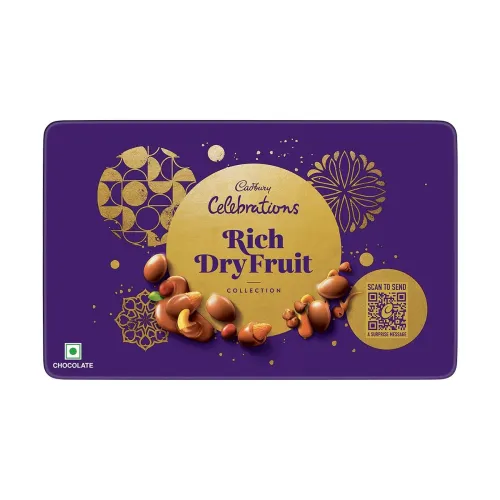 Image of Cadbury Celebrations Rich Dry Fruit Collection Chocolate Gift Pack, 177 Gram