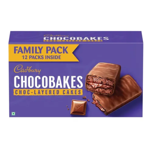 Image of Cadbury Chocobakes ChocLayered Cakes, 228 g
