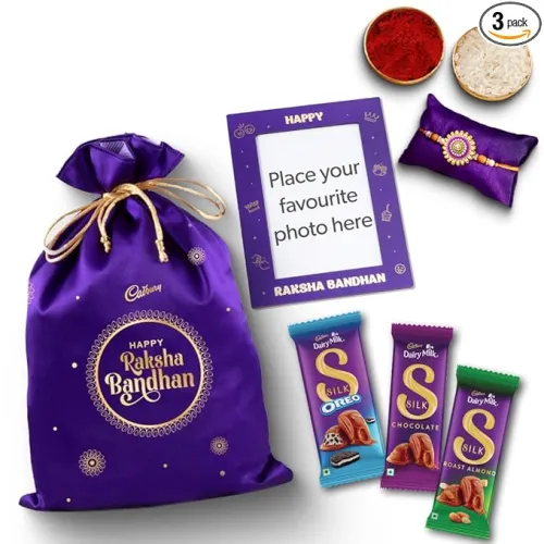 Image of Cadbury Dairy Milk Silk Chocolates Potli Rakshabandhan Edition 150g