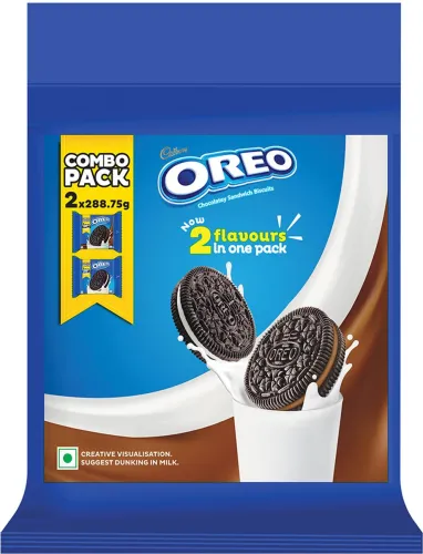 Image of Cadbury Oreo Biscuit Family Combo Pack (577.5g)