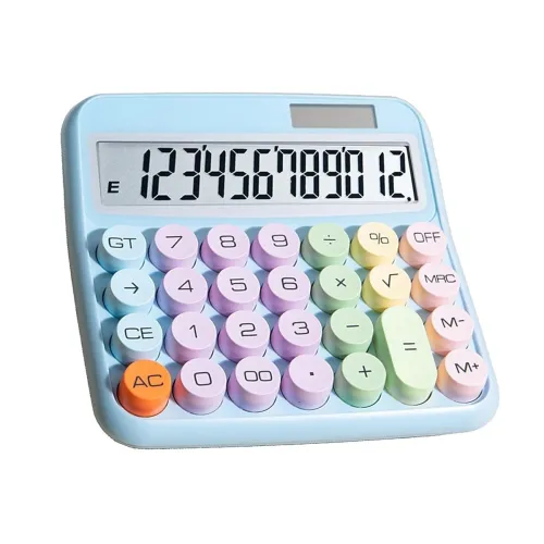 Image of Calculator 12-Digit Large Display (Blue)