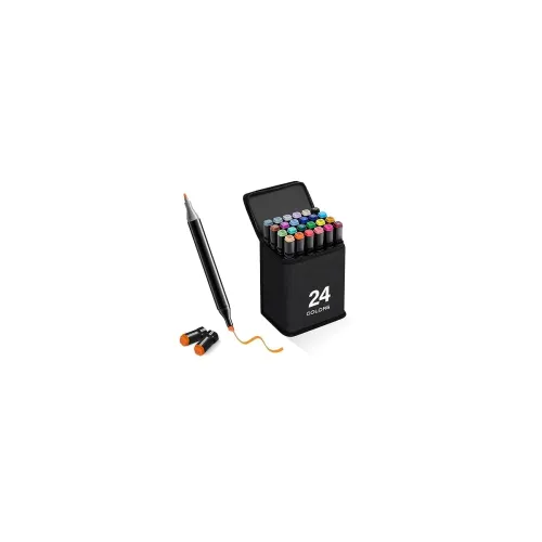 Image of CALIST Drawing Art Set 24 Crayons 