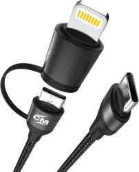 Callmate 2-in-1 Cable (Type C & Lightning)