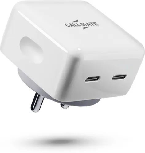 Image of Callmate 67 W PD 4 A Wall Charger for Mobile (White)