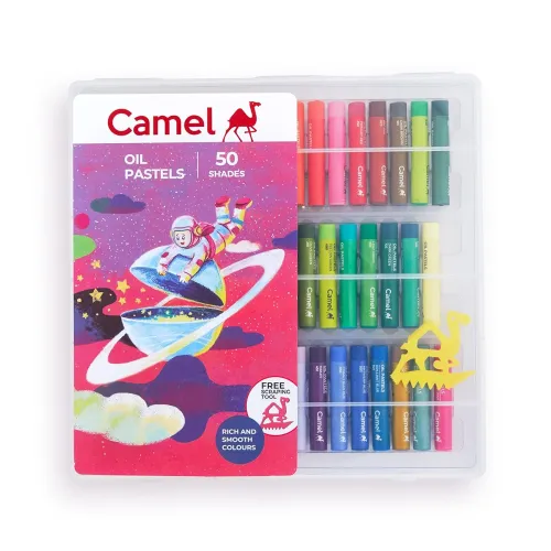Image of Camel 50 Shades Oil Pastels Set