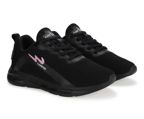 Image of CAMPUS BLAIRE Walking Shoes For Women (Black , 4)