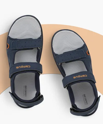 Image of CAMPUS Men GC-04 Sandal (Navy , 8)