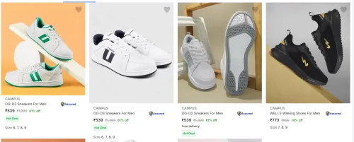 Image of CAMPUS Sneakers For Men up to 61% Discount 