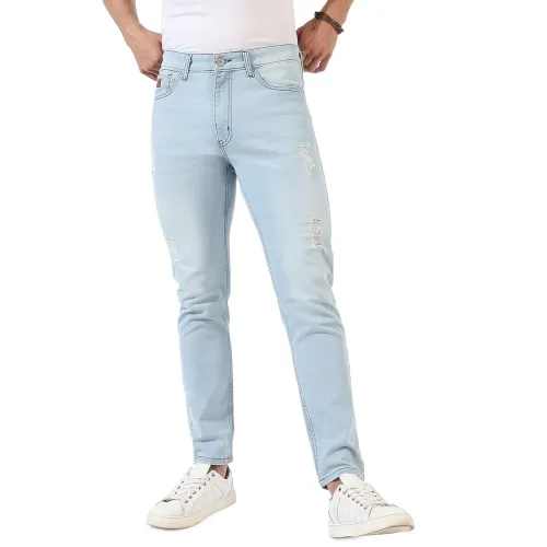 Image of Campus Sutra Men Regular Fit Jeans