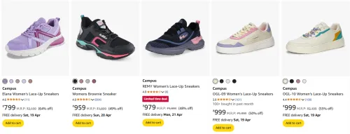 Image of Campus Women's Sneaker at minimum 40% Off