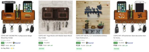 Image of CAPIO ART Home Decor Items at minimum 82% Discount