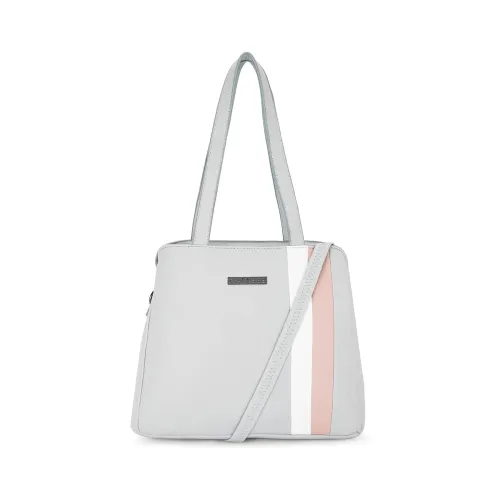 Image of Caprese Medium Grey Satchel