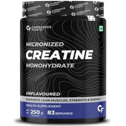 Carbamide Forte Monohydrate Creatine Powder | Micronized Creatine Monohydrate 250gm |.