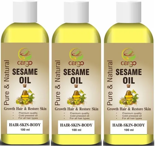 Image of Cargo Cold Pressed Organic Sesame Oil 300ml