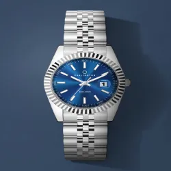 CARLINGTON Unisex Stainless Steel Analog Watch