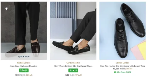 Image of CARLTON LONDON Casual Shoes @ Flat 80% Discount | Start ₹600