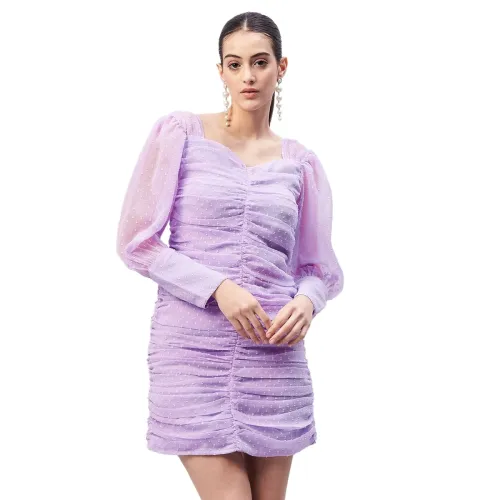 Image of Carlton London Georgette A-Line Dress