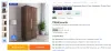 CARLTON LONDON Willy Engineered Wood 3 Door Wardrobe