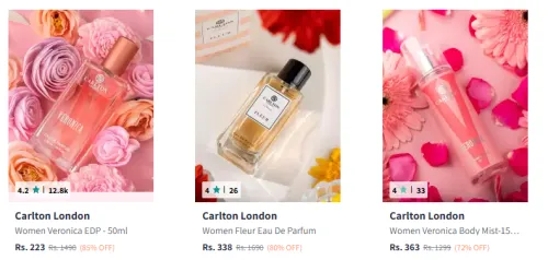 Image of Carlton London Women Perfumes up to 85% Discount