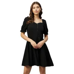 Carlton London Womens Polyester Fit Casual Dress