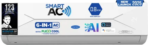Image of Carrier 1.5 Ton 5 Star Inverter Split AC (2025 Model: CAI19EE5R35W0)