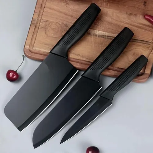 Image of CARTIFY Professional Stainless Steel Kitchen Knife Set of 3