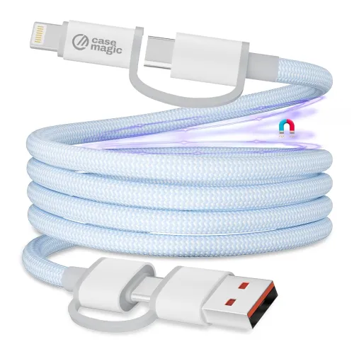 Image of Case-Magic 4-in-1 Multiport Type-C to Lightning Cable