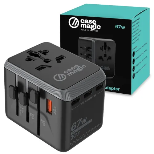 Image of Case-Magic 67W GaN Universal Travel Adapter