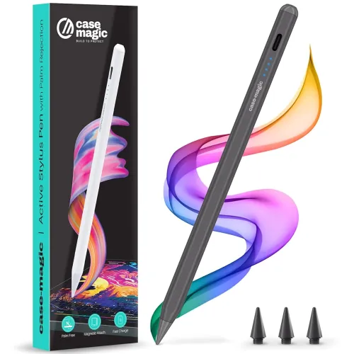 Image of Case-Magic iPad Pencil Active Stylus Pen with Palm Rejection