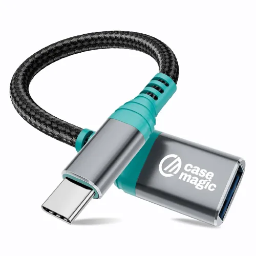 Image of case-magic USB A 3.0 Female to USB C OTG Adapter Converter Cable