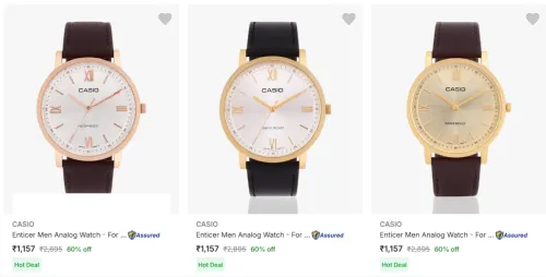 Image of CASIO Enticer Men Analog Watch - For Men,s Flat 60% Discount
