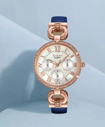 Image of CASIO Sheen Women's Analog Watch ( SHE-3067PGL-7AUDF )
