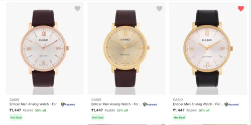 Image of Casio Women Analog watch Flat 50% Discount