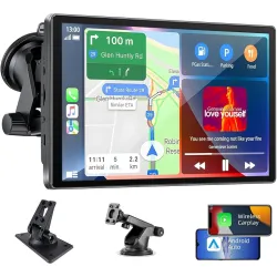 Cason Upgraded Carplay/Car Android System Touch Screen 7-Inch Android Car Stereo Infotainment System IPS LED Display