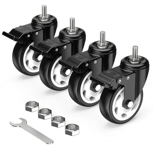 Image of Caster Wheels, 4 inch, set of 4.