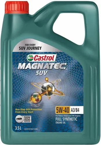 Image of Castrol Magnatec SUV 5W-40 Full Synthetic Full-Synthetic Engine Oil (3.5 L, Pack of 1)