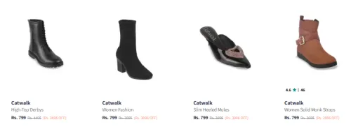 Image of Catwalk Women High Derbys Starting @ ₹799