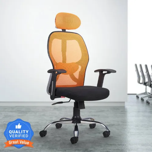 Image of CELLBELL Taurus C100 Lite High Back Comfortable Mesh Office Arm Chair  