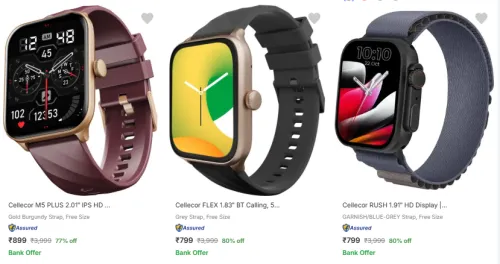 Image of Cellecor Smart Watches @ Up to 80% Discount | Start ₹799