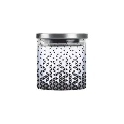 CELLO Borosilicate Glass Jar with Steel Lid