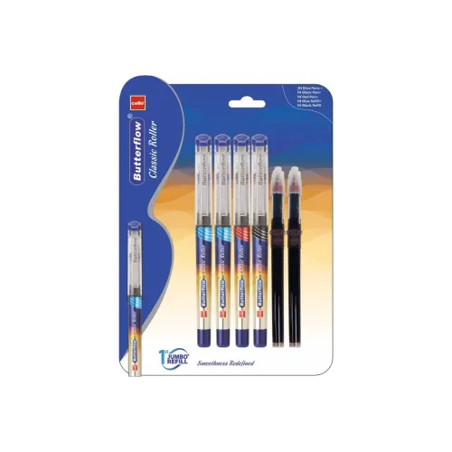 Image of Cello Butterflow Classic Roller Pen Set
