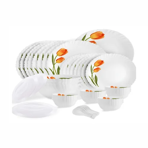 Image of Cello Dazzle 47 Pcs Opalware Dinner Set